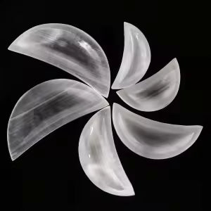 Selenite moons