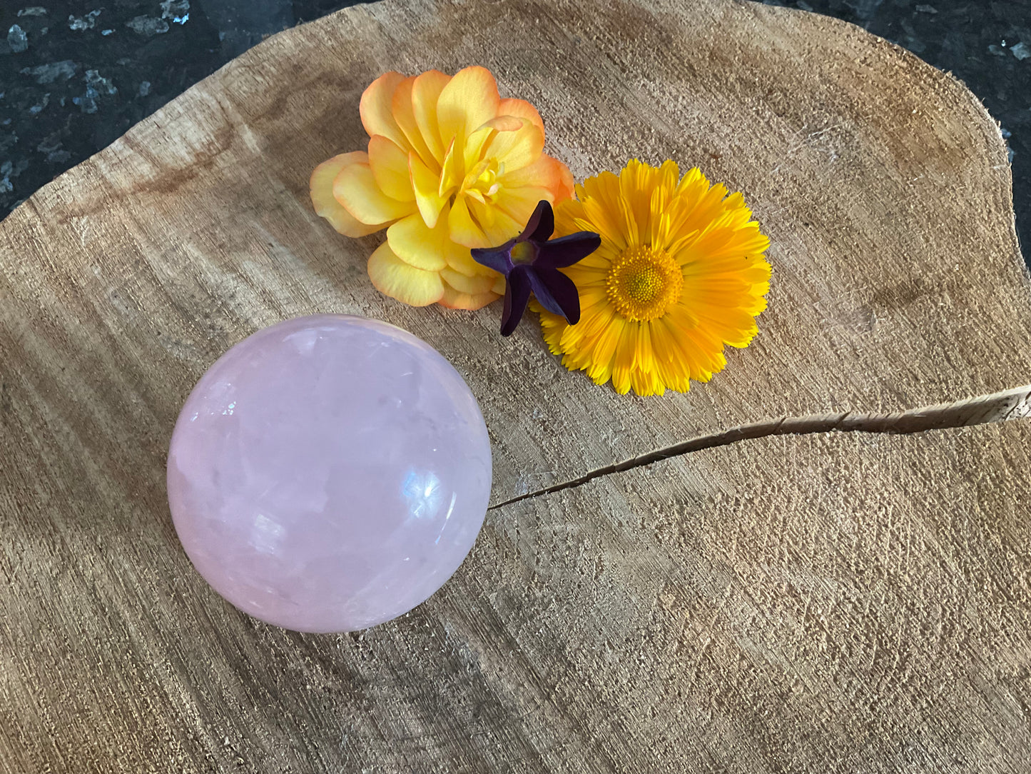 Rose Quartz Spheres