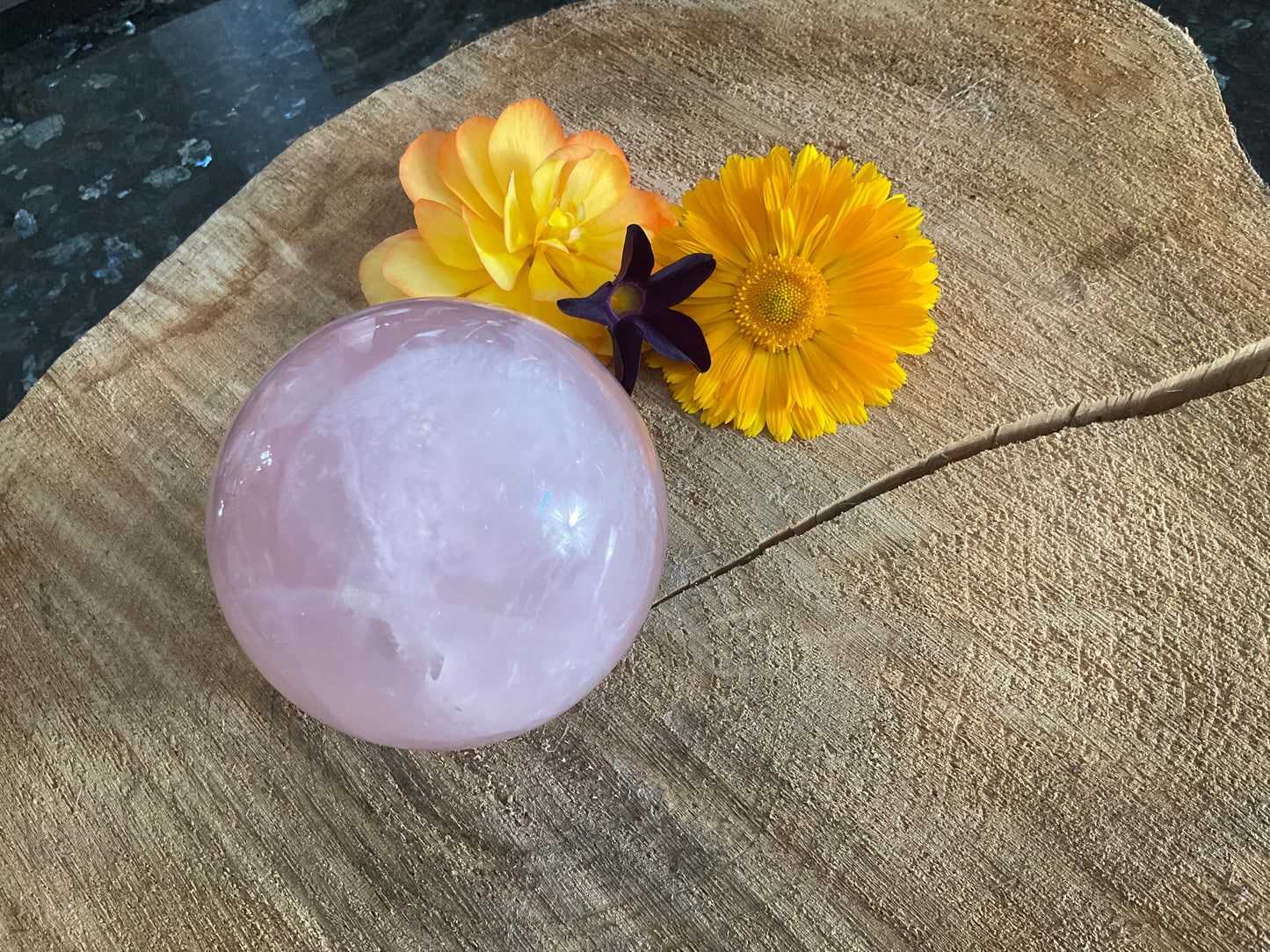 Rose Quartz Spheres