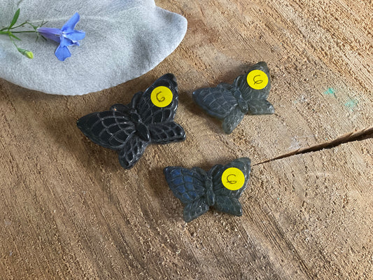 Mini Butterfly Carvings