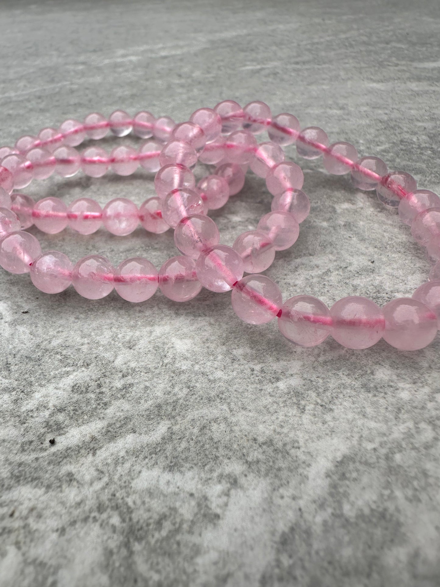 Rose Quartz 8mm Bracelets