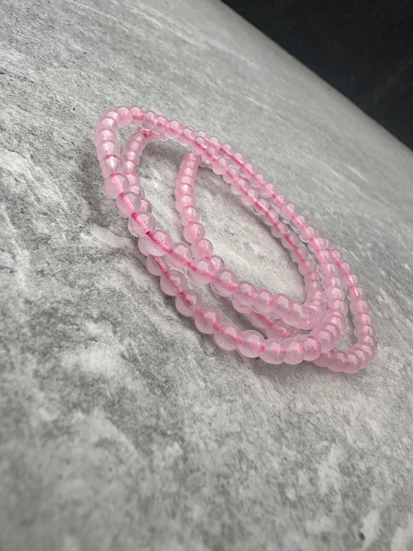 Rose Quartz 4mm Bracelets