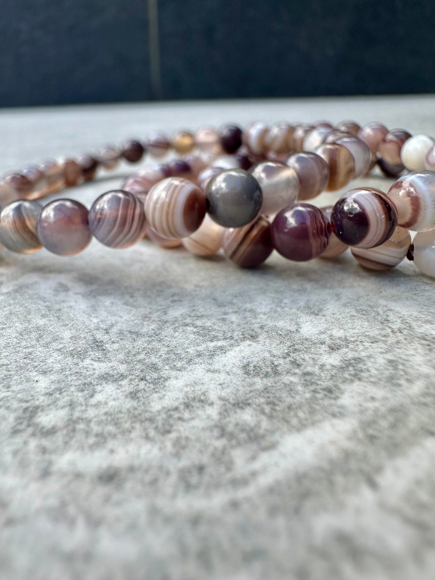 Botswana Bracelets 6mm ￼