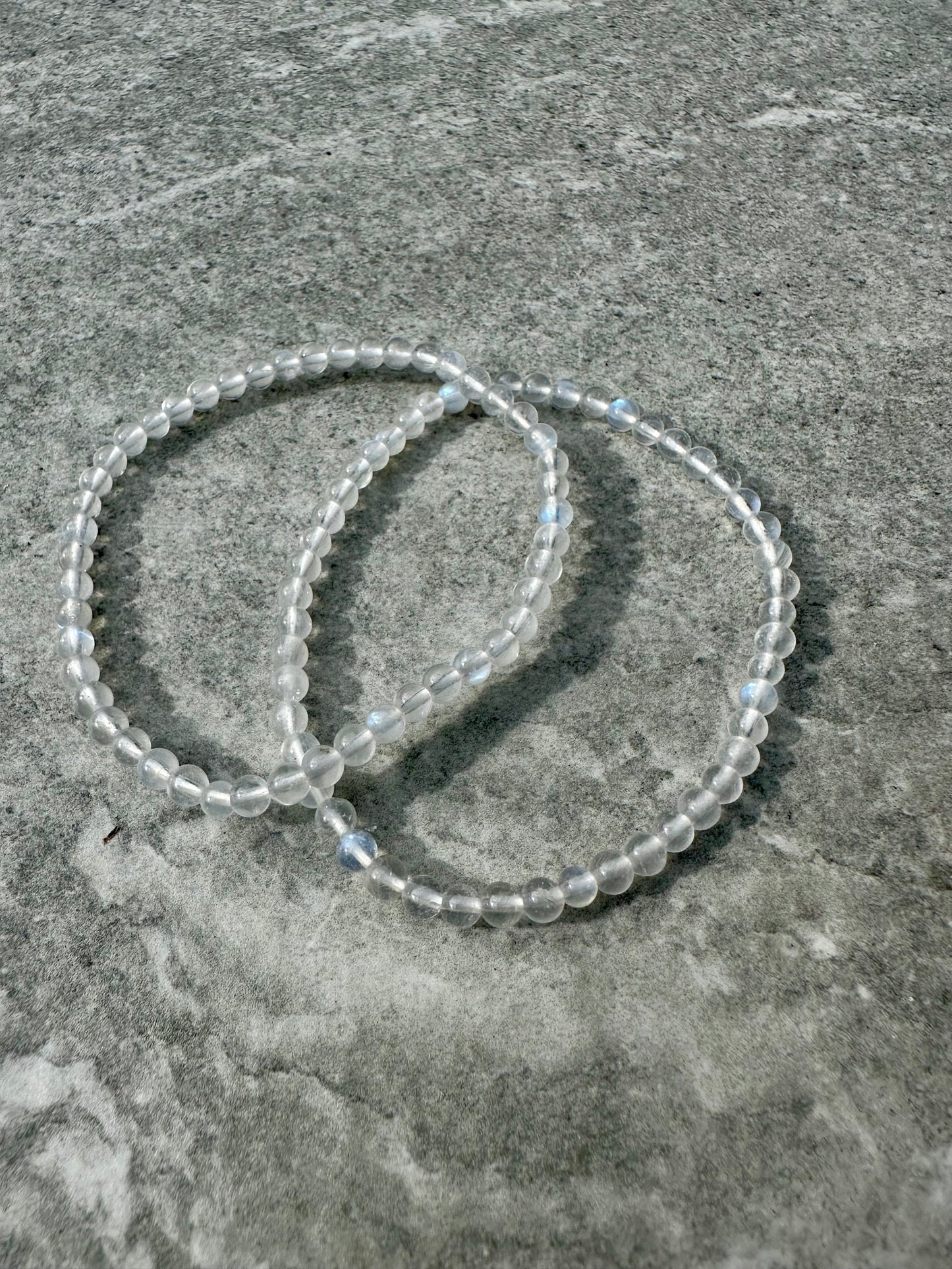 Moonstone 4mm Bracelet