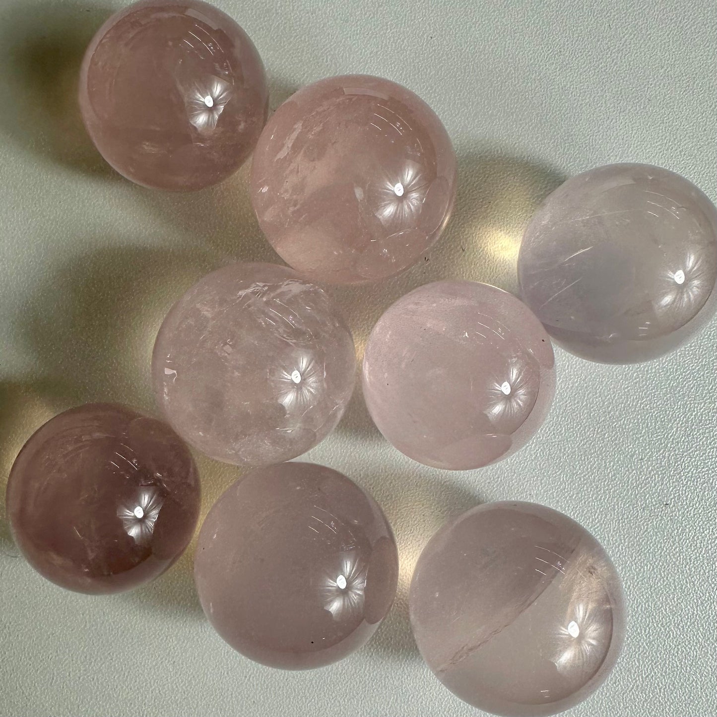 Mini Rose Quartz Sphere