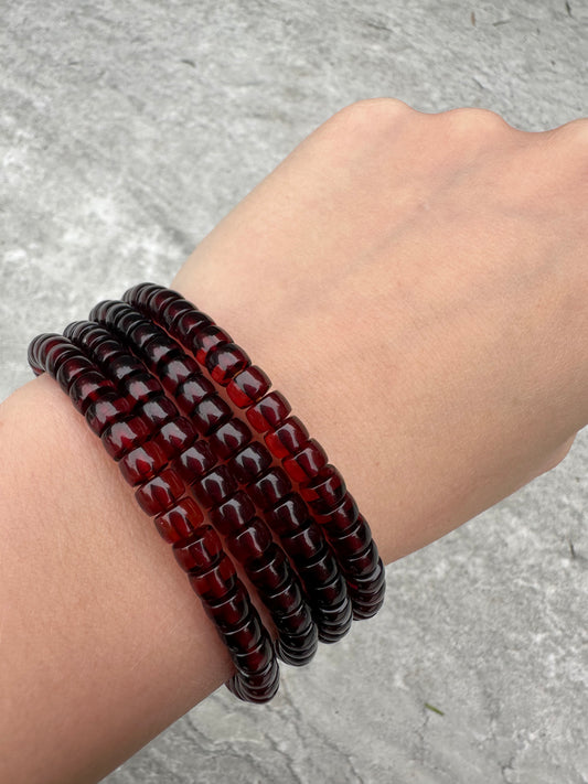 Cherry Amber Bracelets 6mm