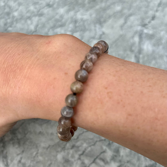 Black Moonstone Bracelets 6mm