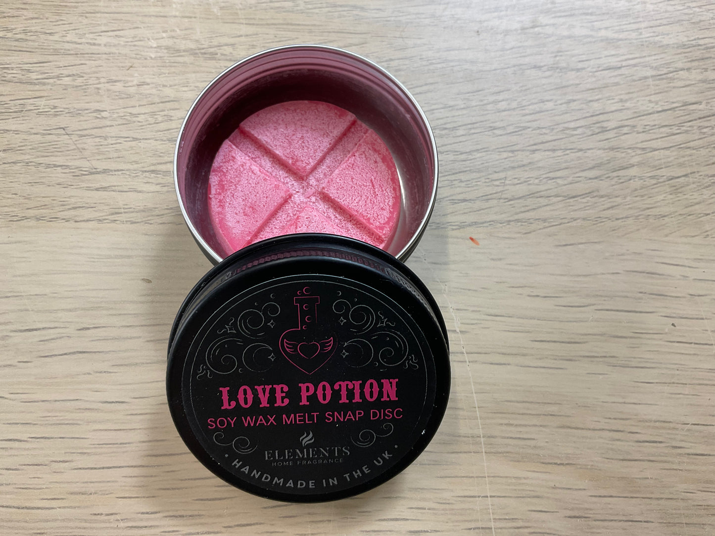 Soy Wax Melt Snap Disc