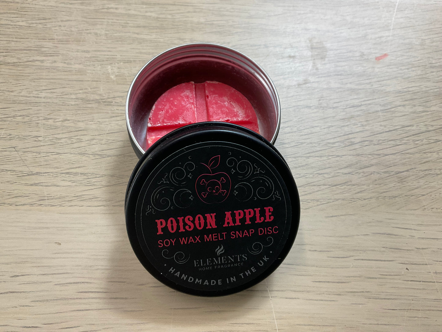 Soy Wax Melt Snap Disc