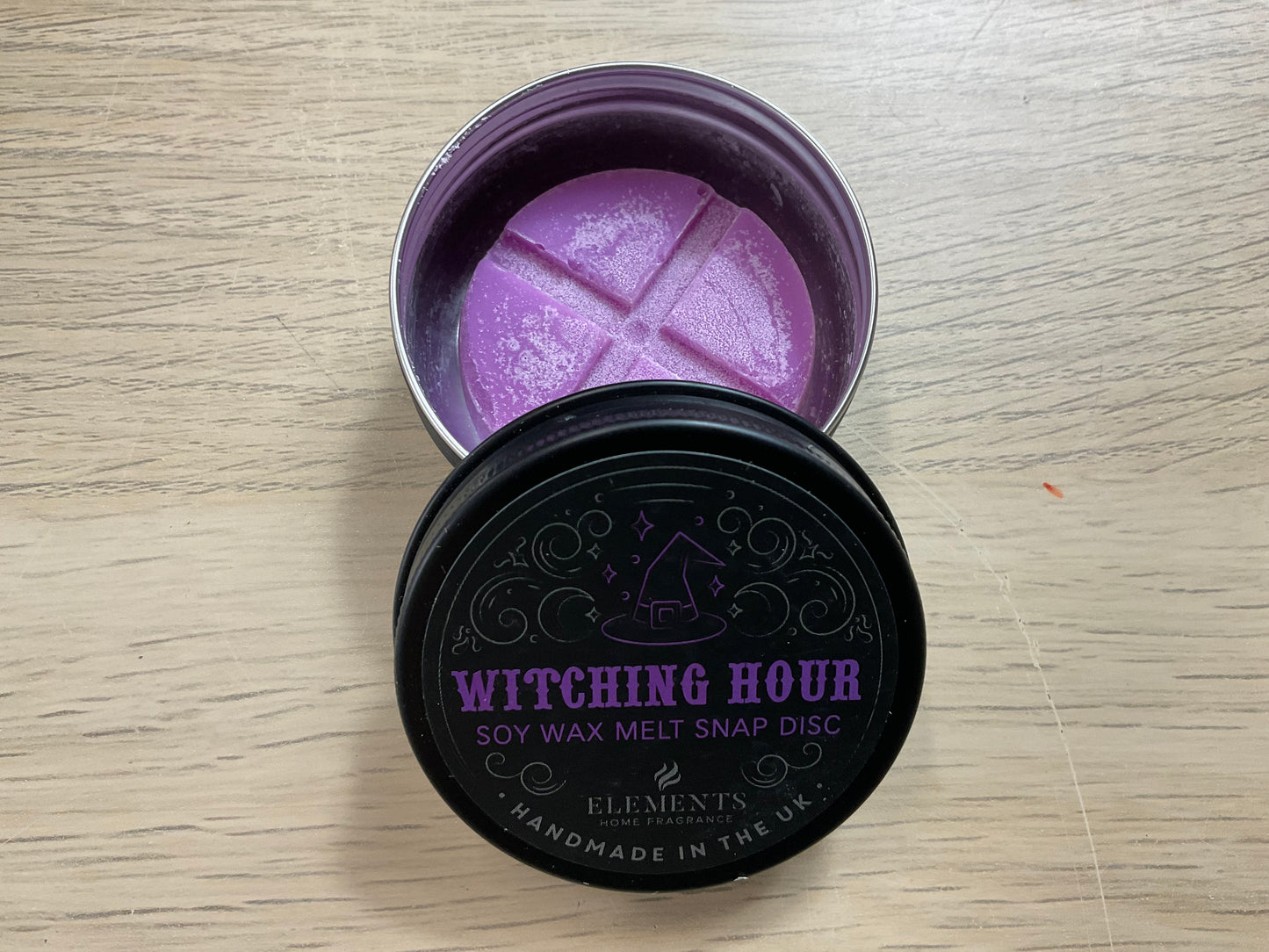 Soy Wax Melt Snap Disc