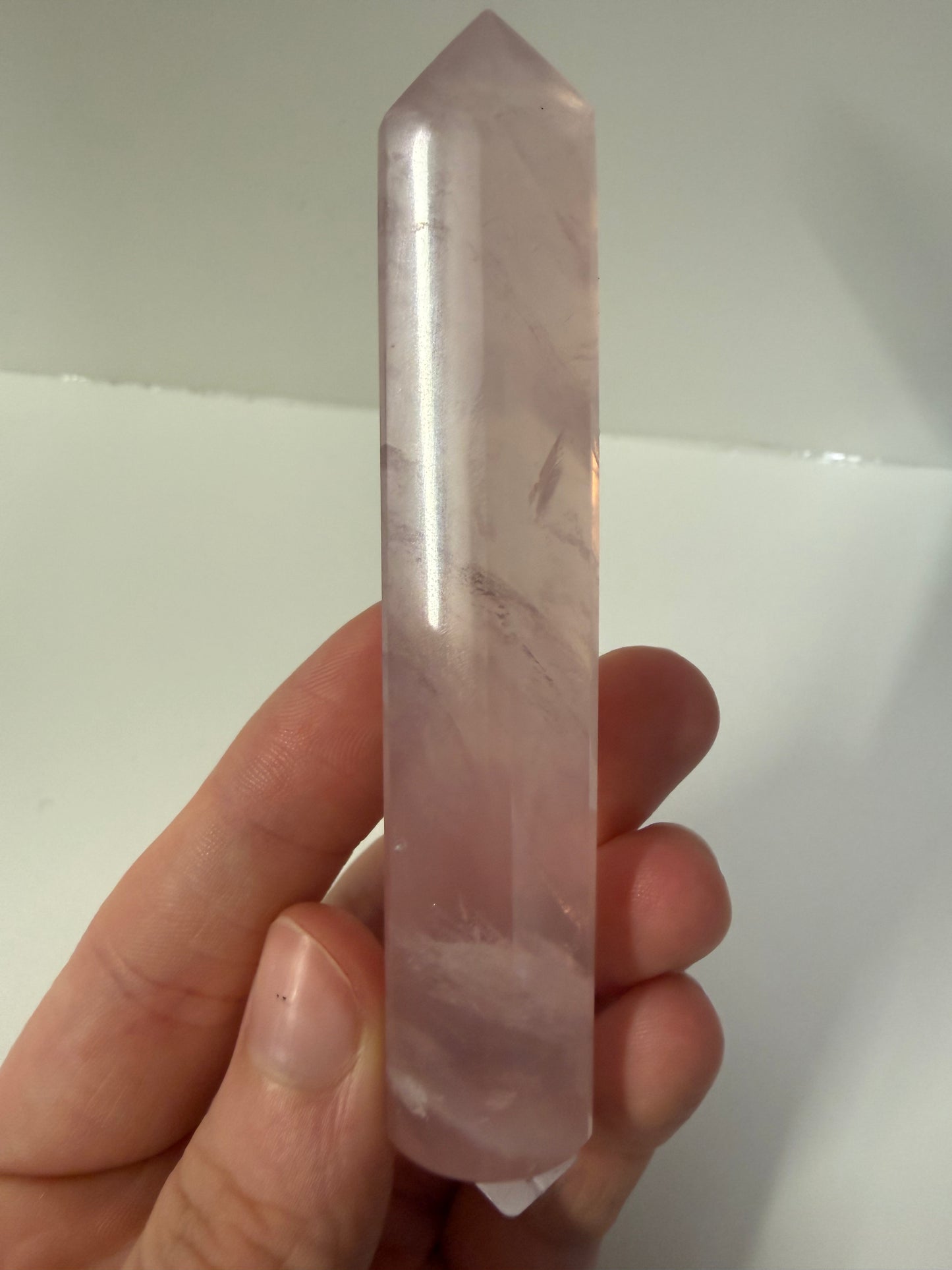Rose Quartz Crystal Wands