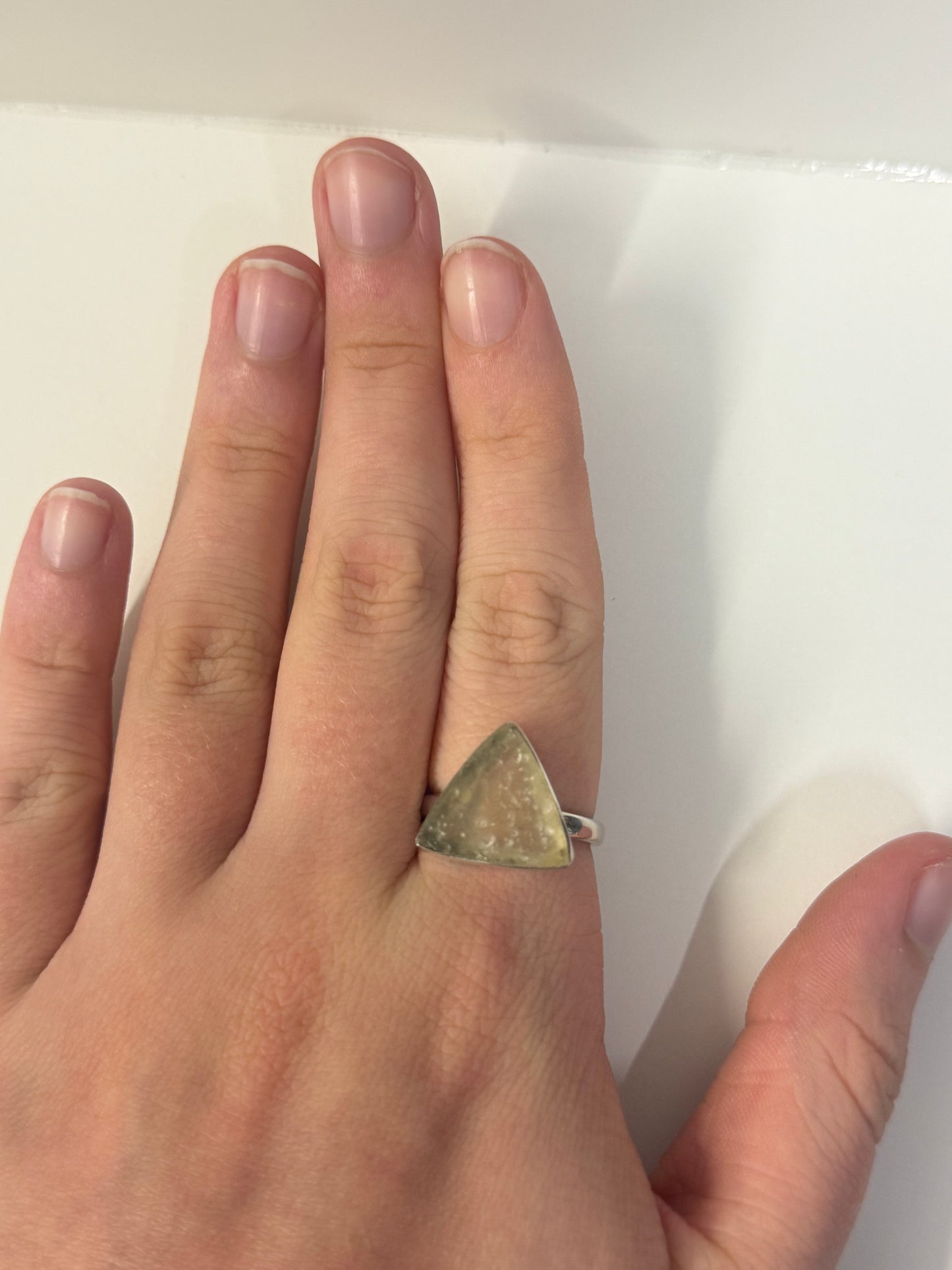 Lydian Desert Quartz 925 Ring (Size o/p)