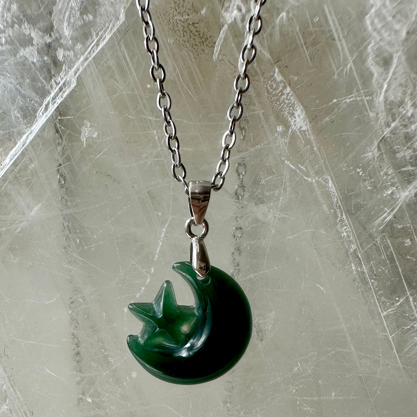 Moon Jade Mini Pendants