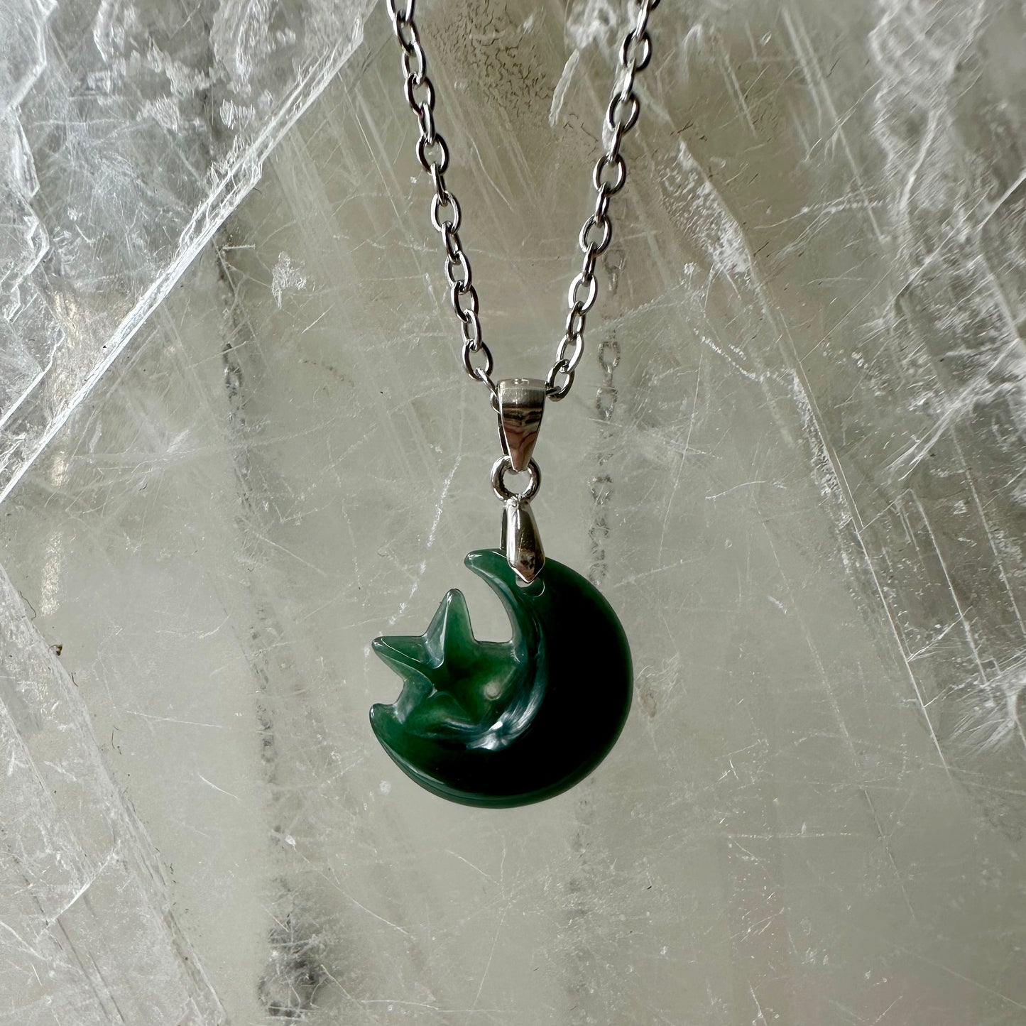 Moon Jade Mini Pendants