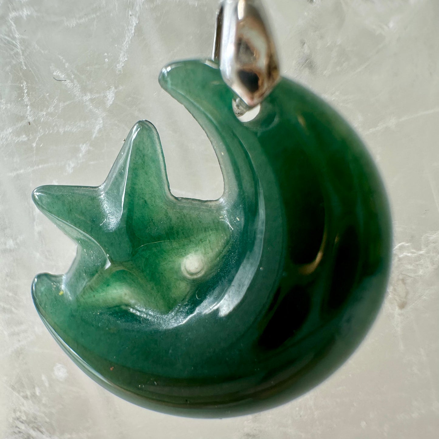 Moon Jade Mini Pendants