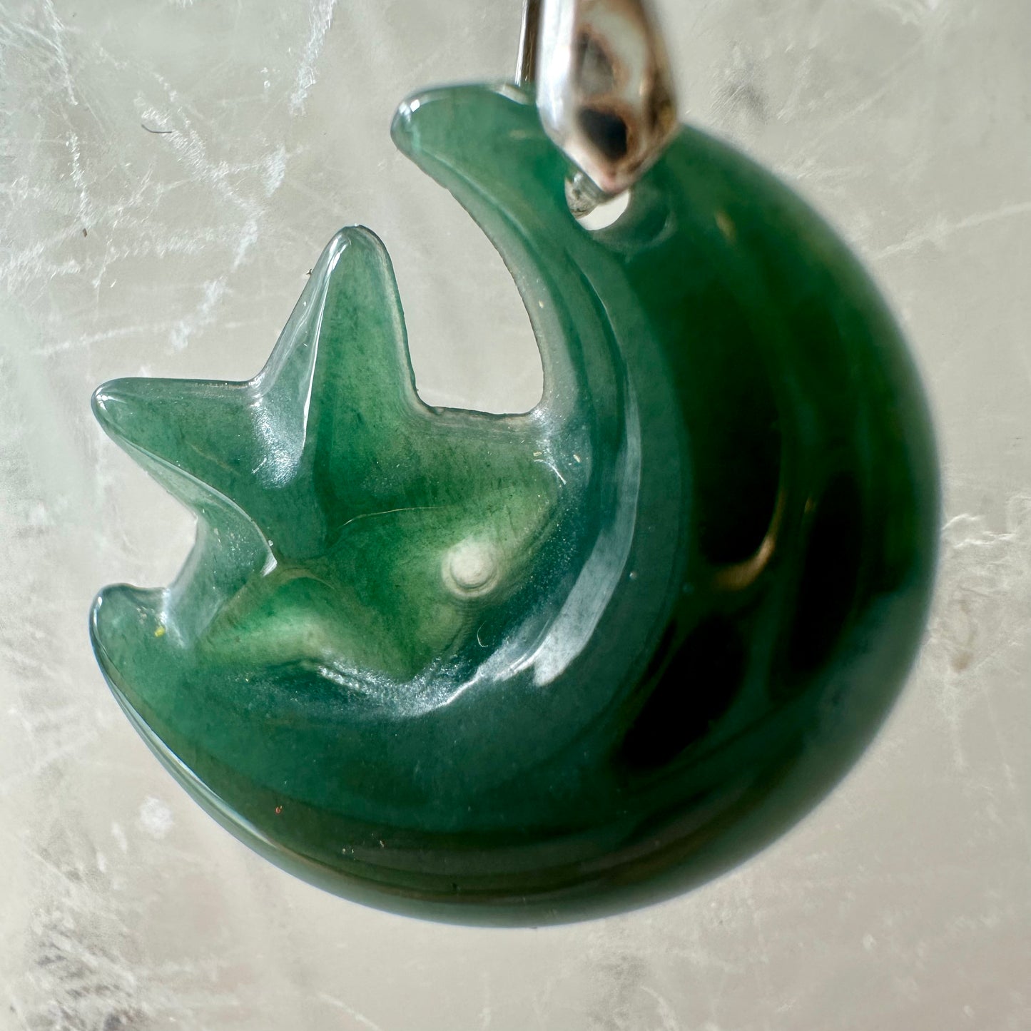 Moon Jade Mini Pendants