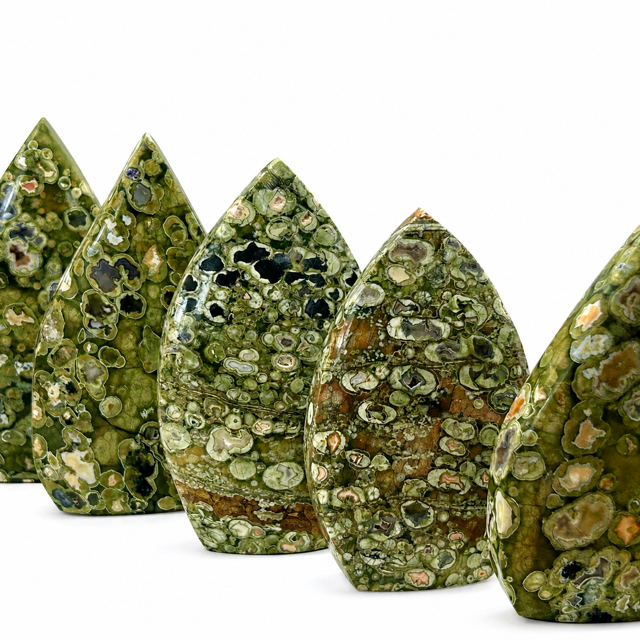 Rainforest Agate Flames