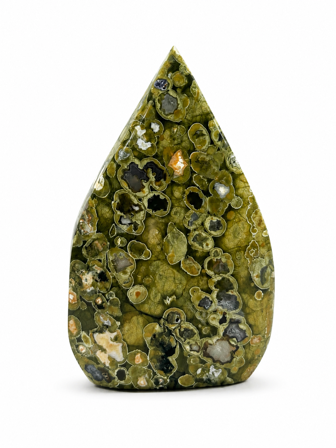 Rainforest Agate Flames