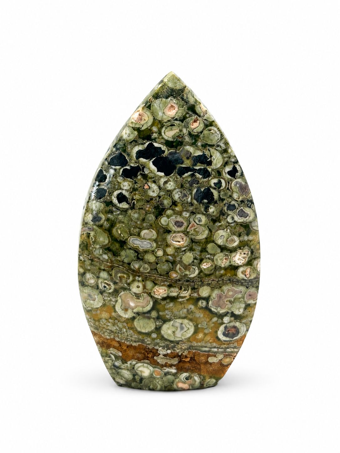 Rainforest Agate Flames