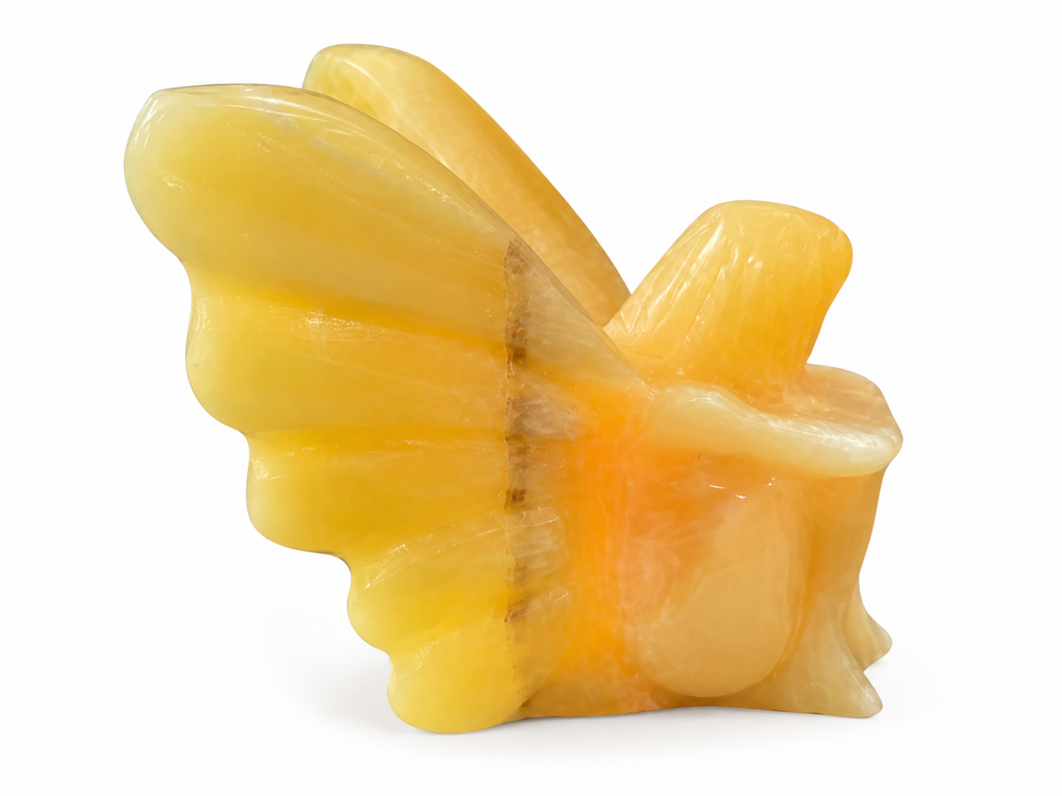 Orange Calcite Fairy