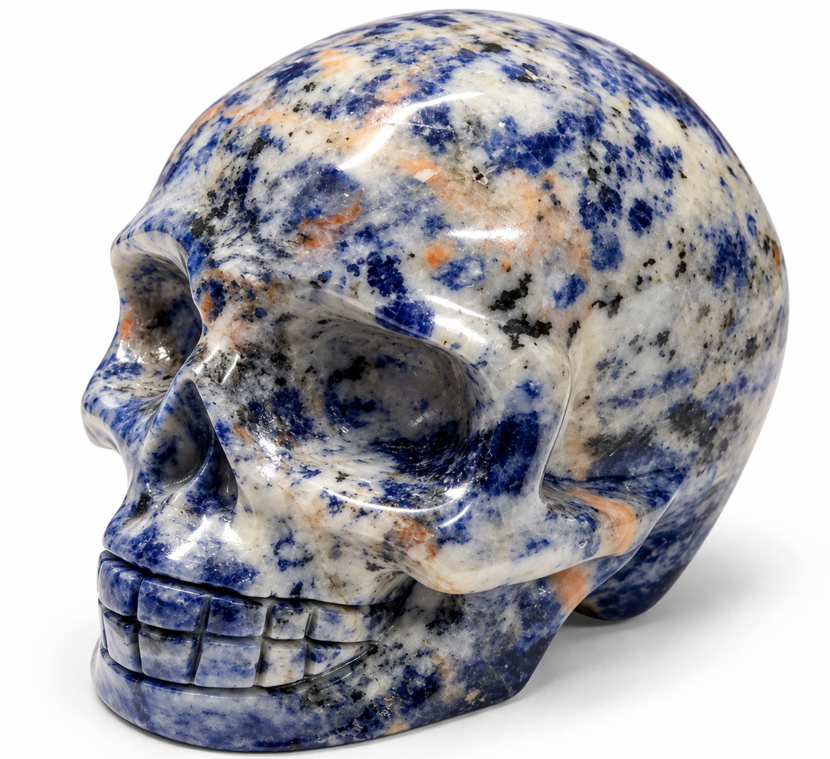 Sodalite Skull
