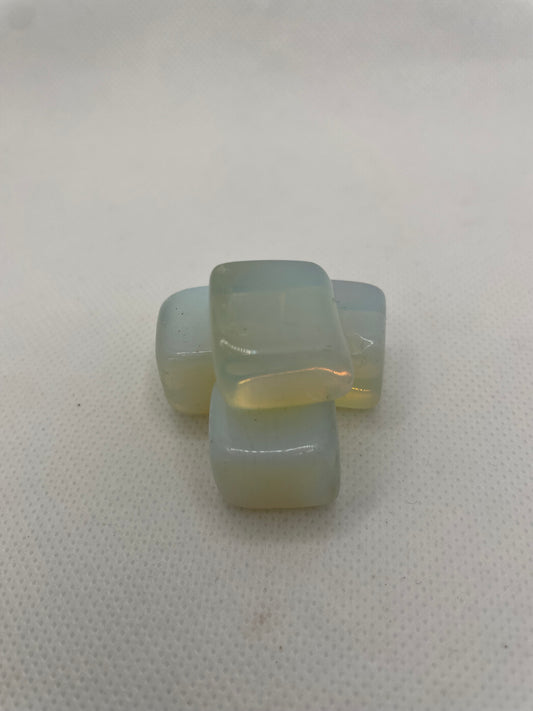 Opalite Cube Tumbles