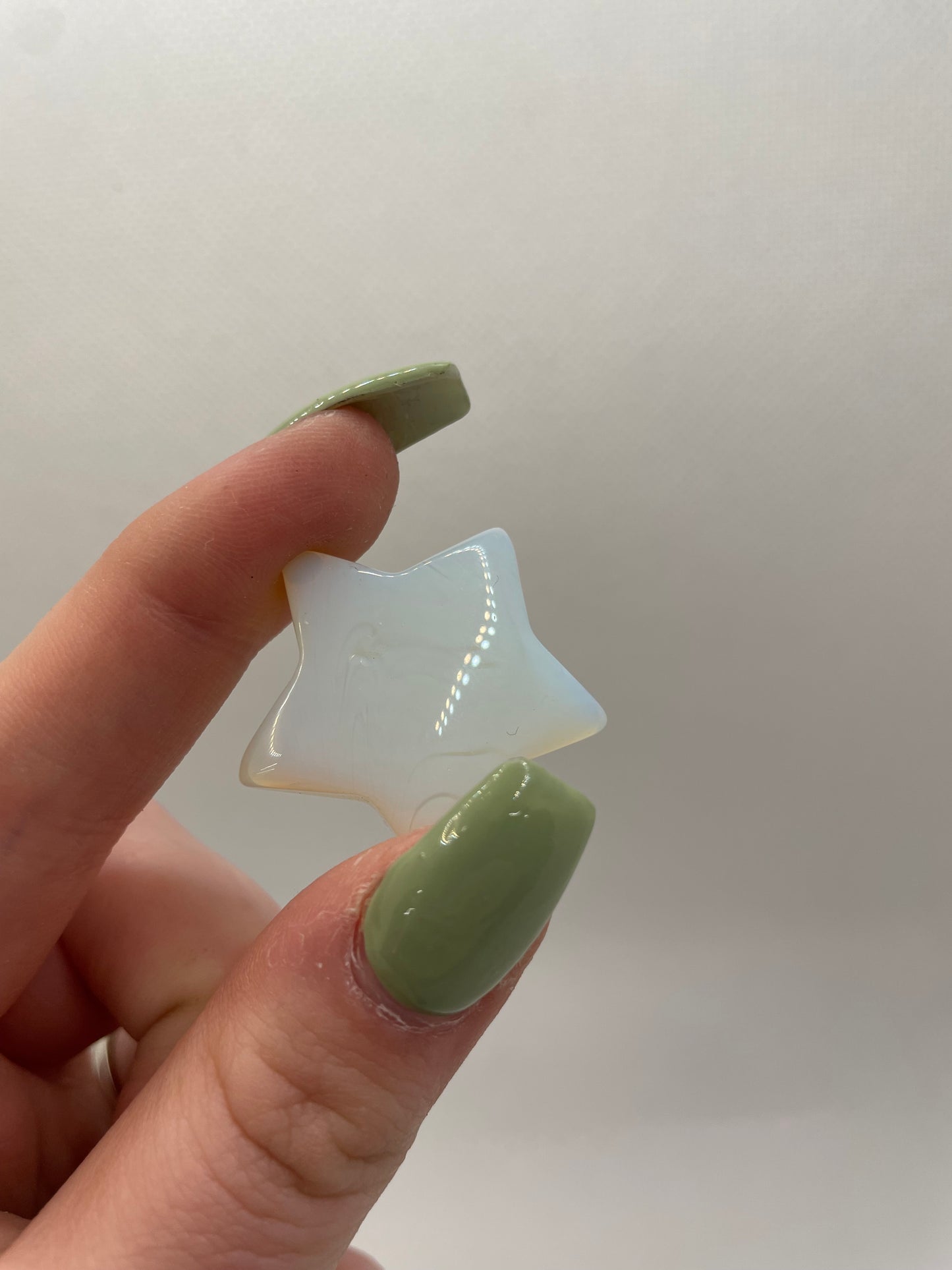 Opalite Star Carving