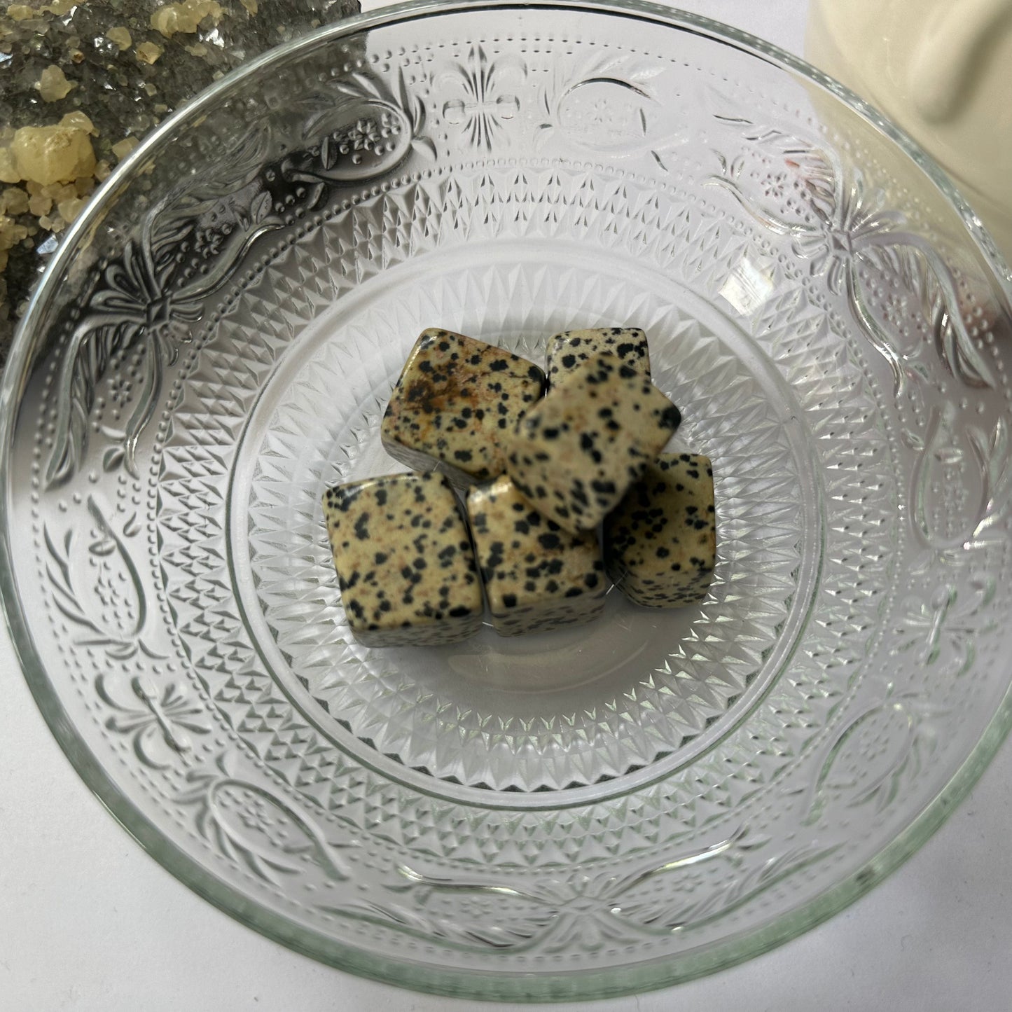 Dalmatian Jasper Cubes