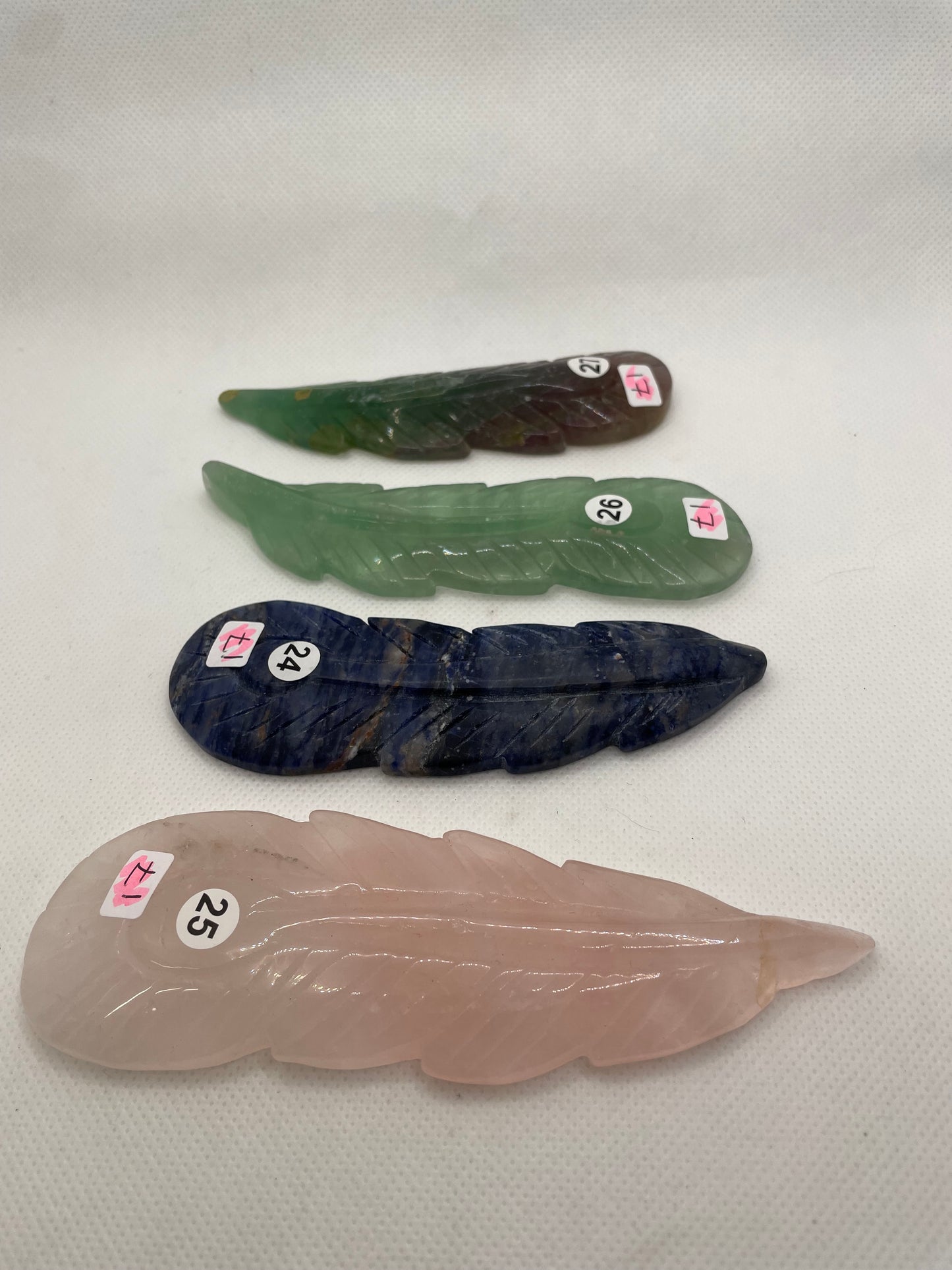 Crystal Feathers - 11cm - 14cm