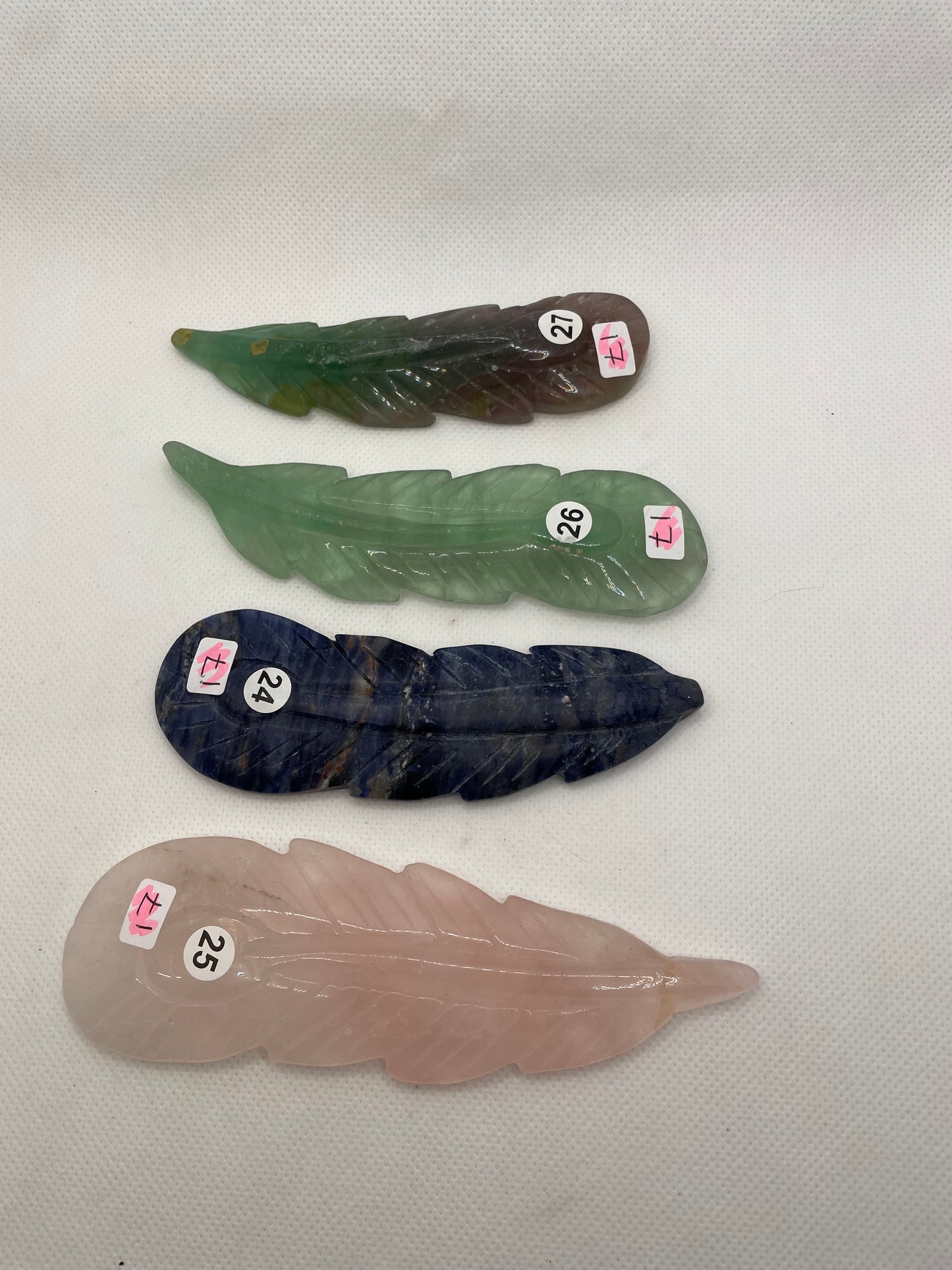 Crystal Feathers - 11cm - 14cm