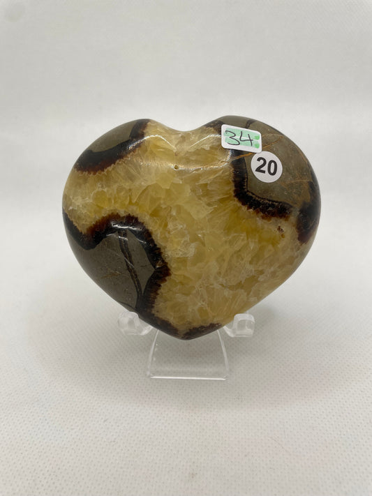 Septarian Heart