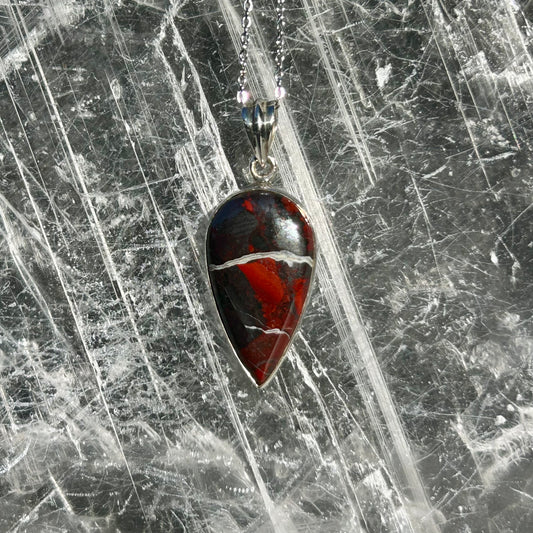 BloodStone 925 Pendant