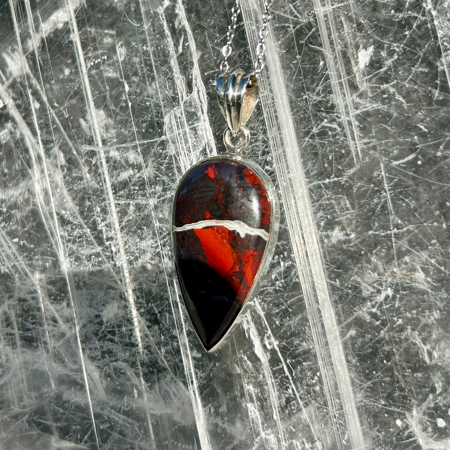BloodStone 925 Pendant