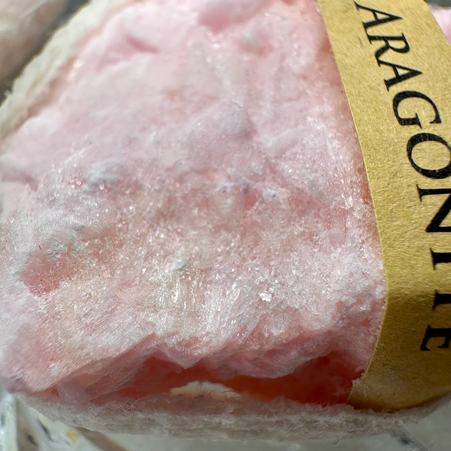 Pink Aragonite Raws