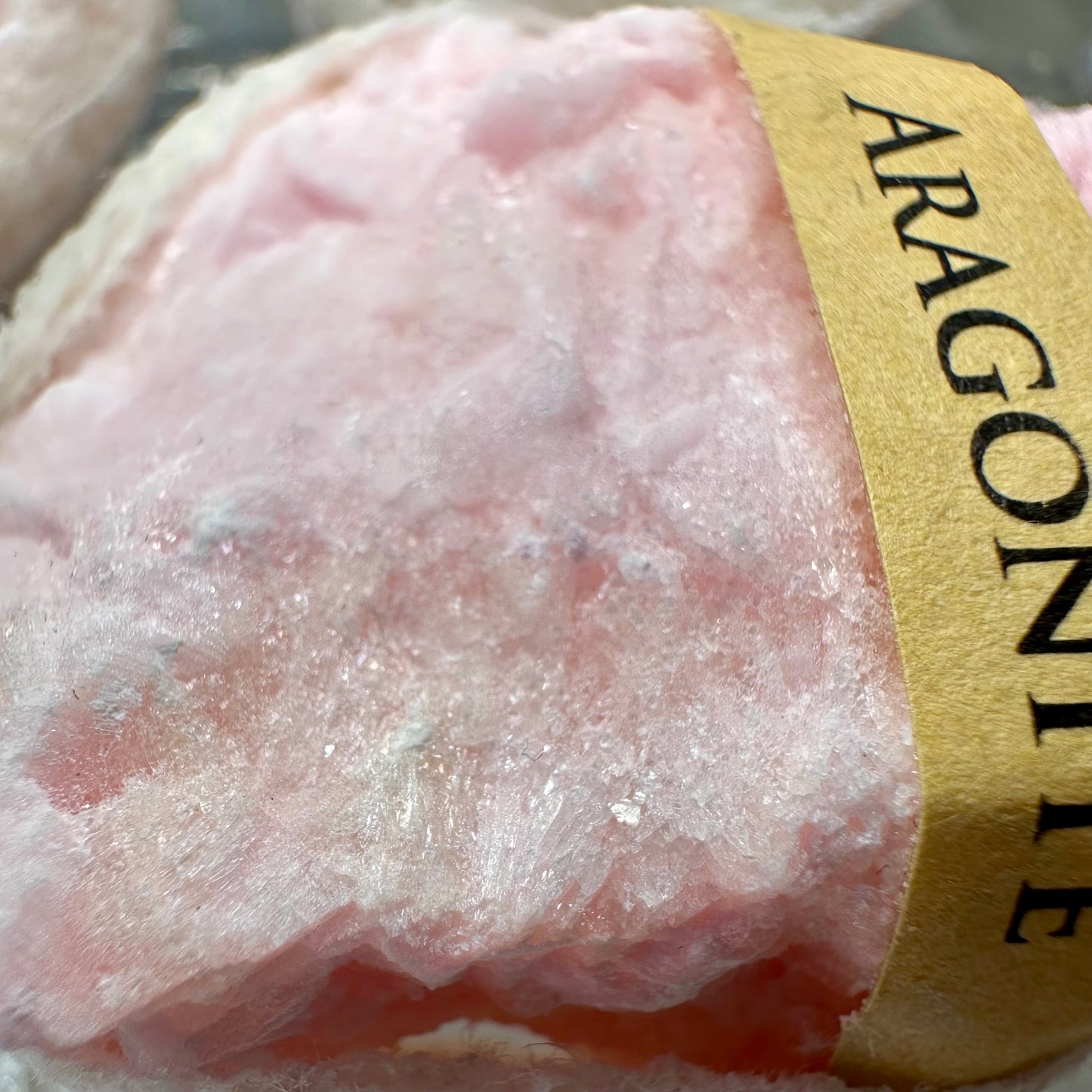 Pink Aragonite Raws