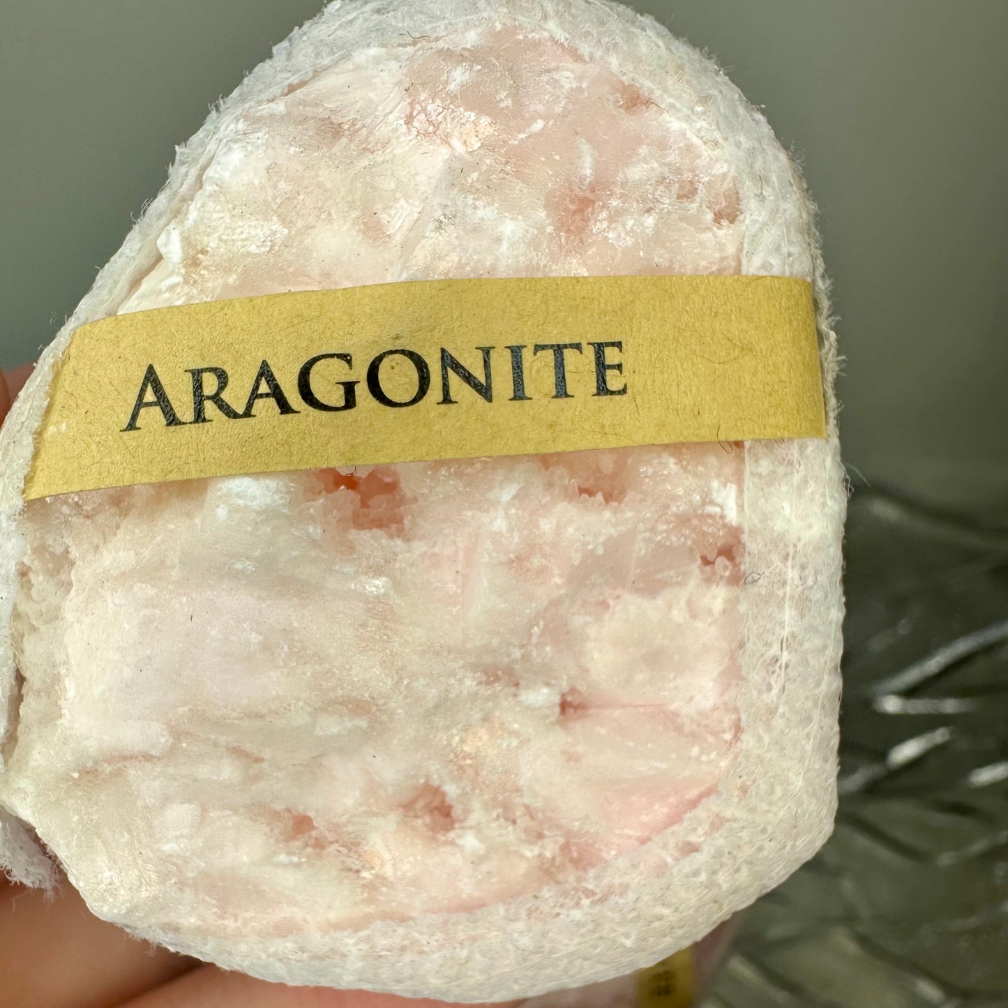 Pink Aragonite Raws