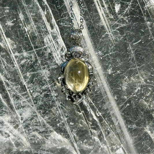 Citrine 925 Pendant