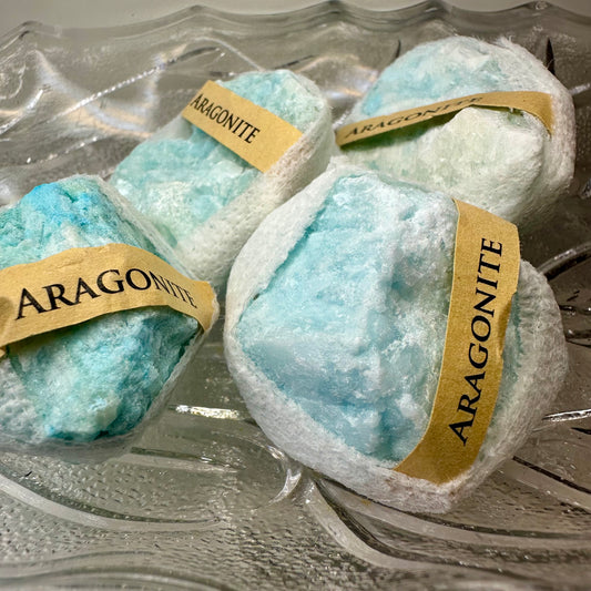 Blue Aragonite Raw