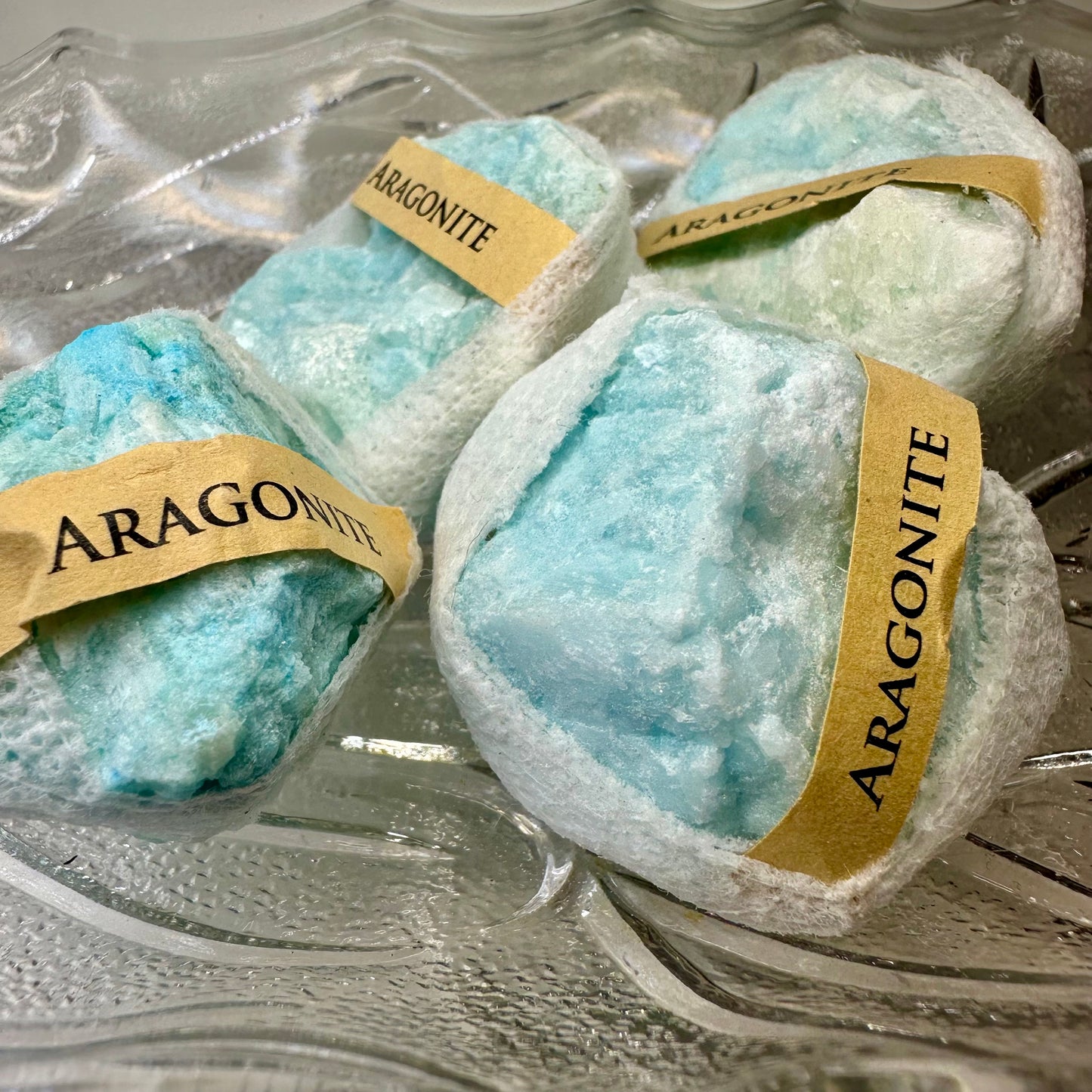 Blue Aragonite Raw