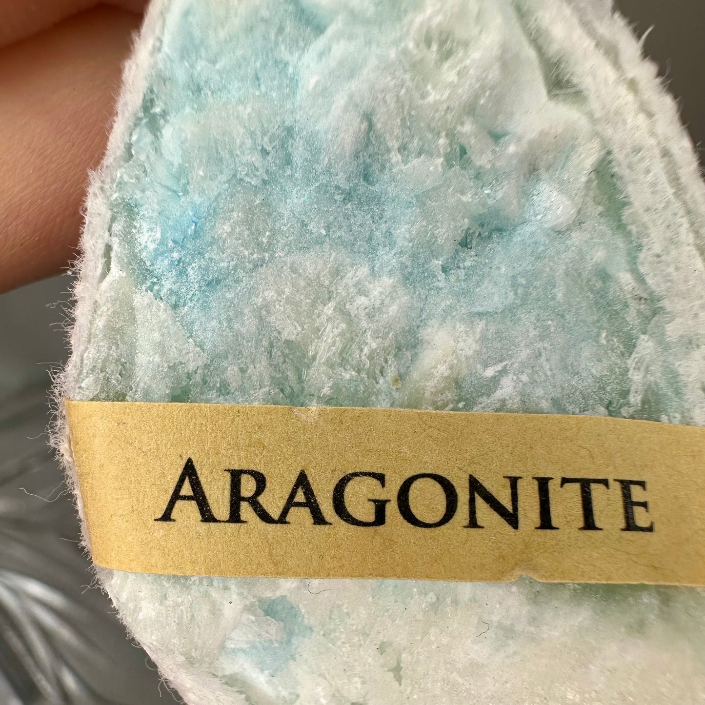 Blue Aragonite Raw