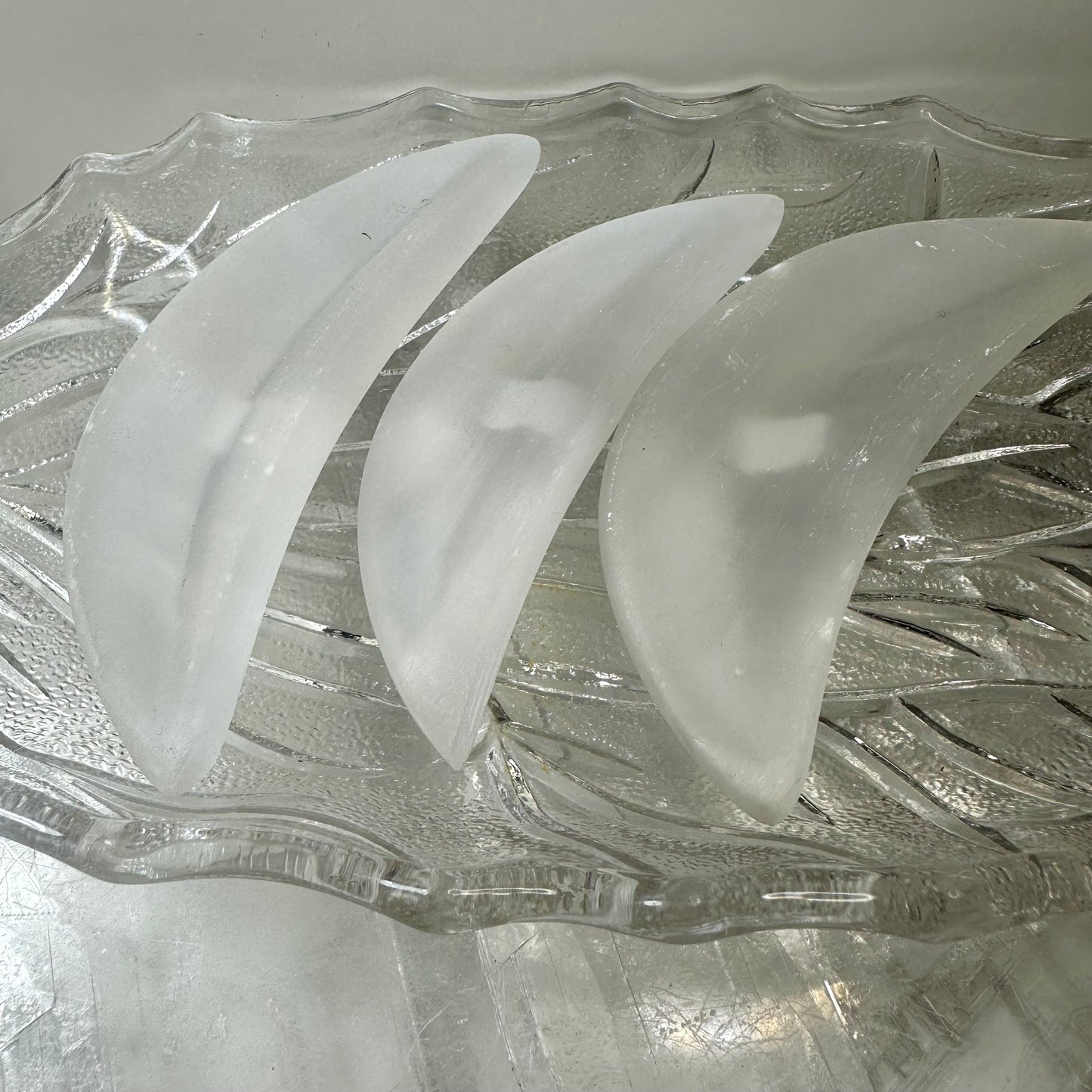 Selenite Moons