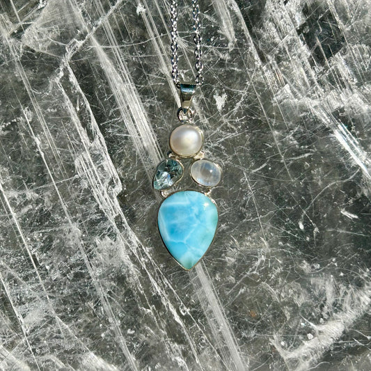 Larimar 925 Pendant