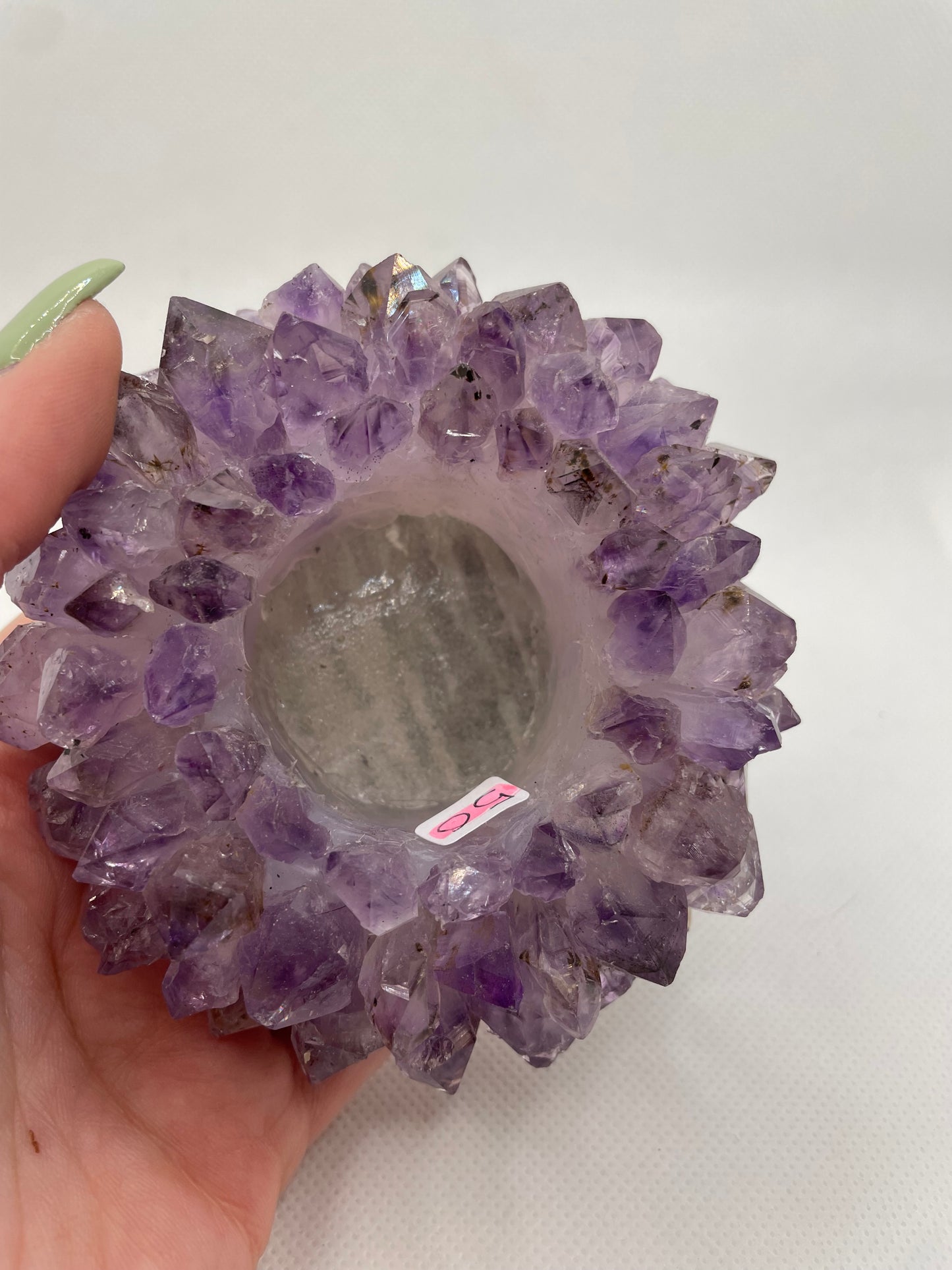 Amethyst TeaLight Holder