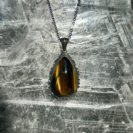 Tiger's Eye 925 Pendant