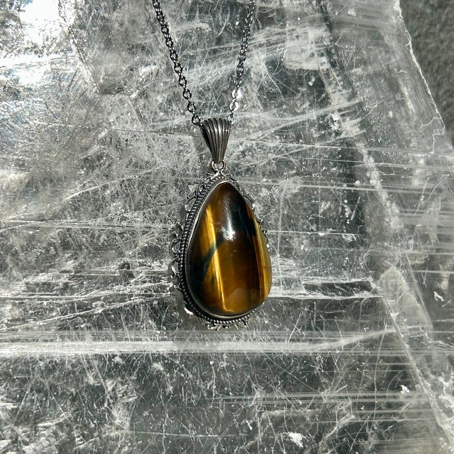 Tiger's Eye 925 Pendant