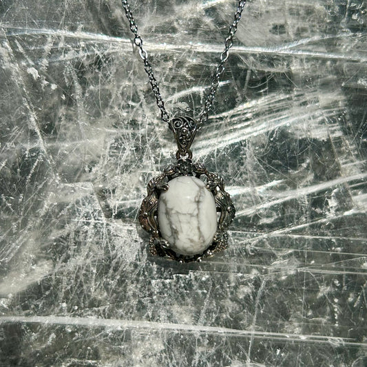 Howlite 925 Pendant