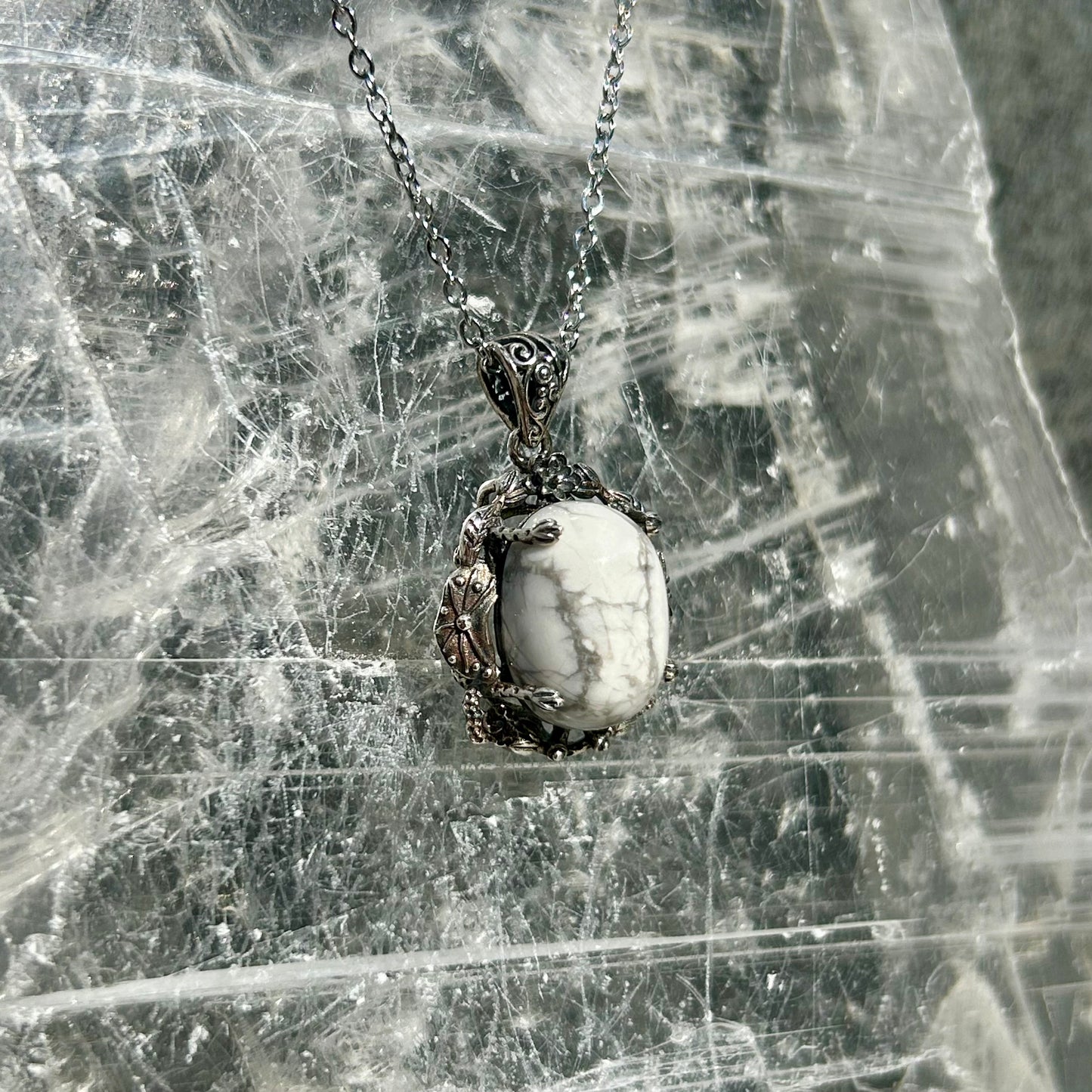 Howlite 925 Pendant