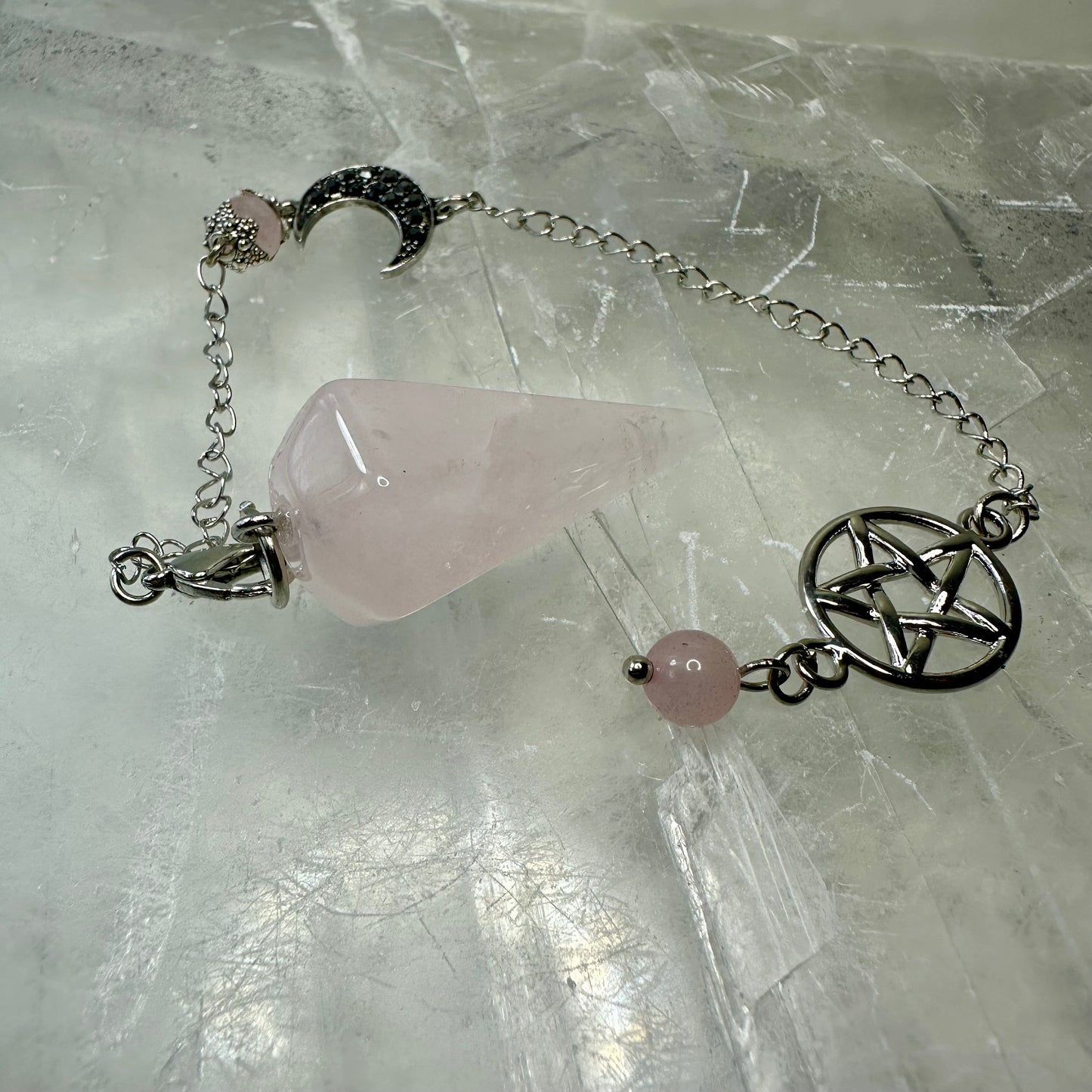 Rose Quartz Pendulum
