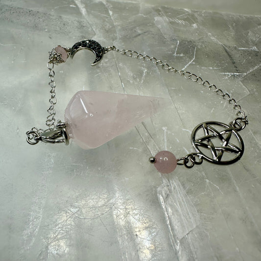 Rose Quartz Pendulum
