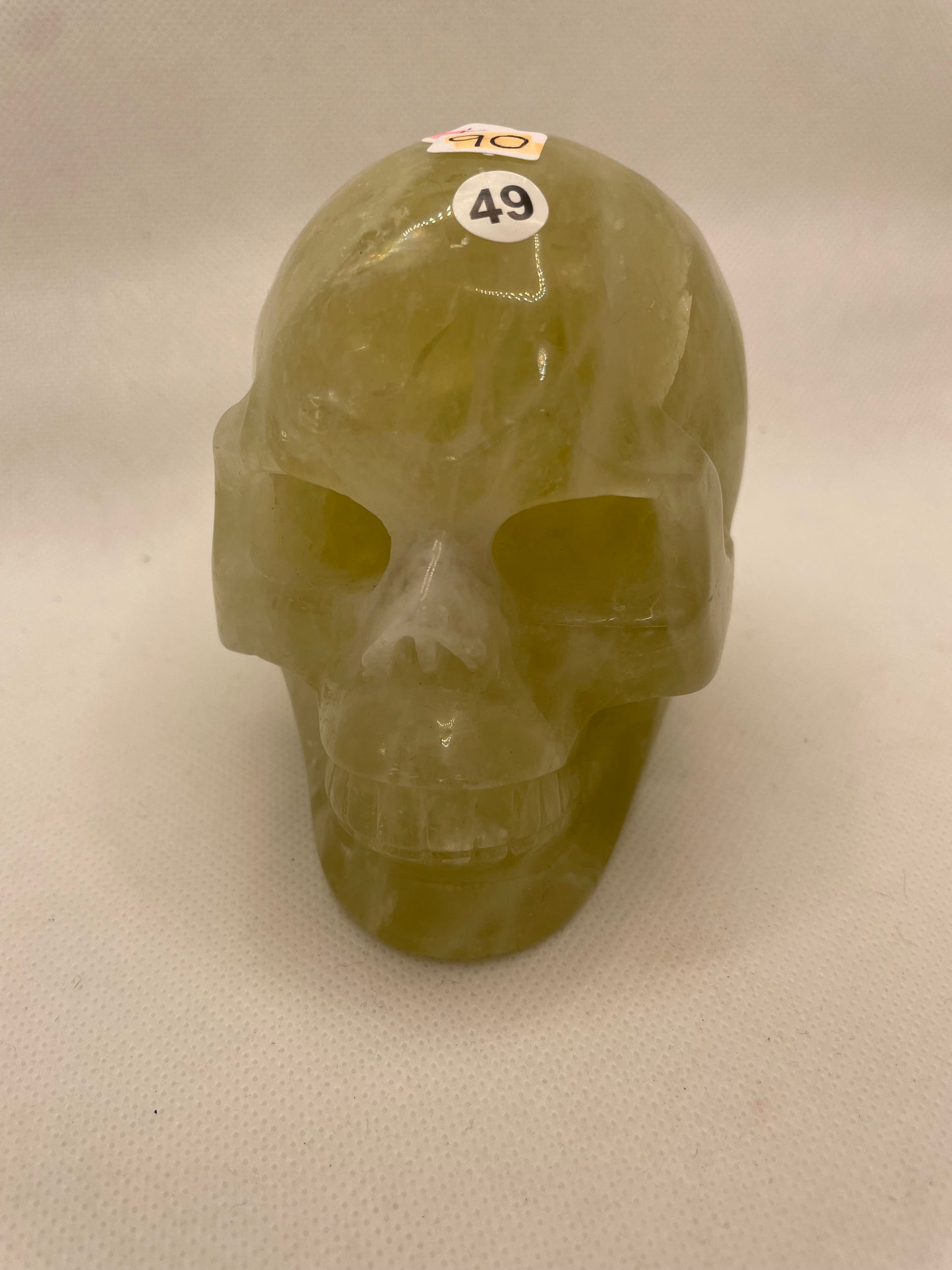 Citrine Skull